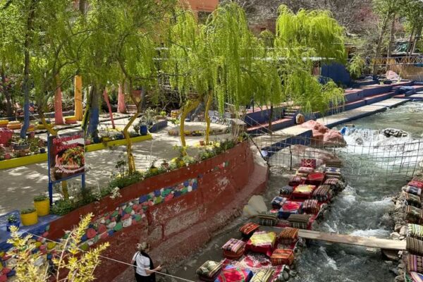 Marrakech: Ourika Valley Sunset, Berber Dinner & River Tea
